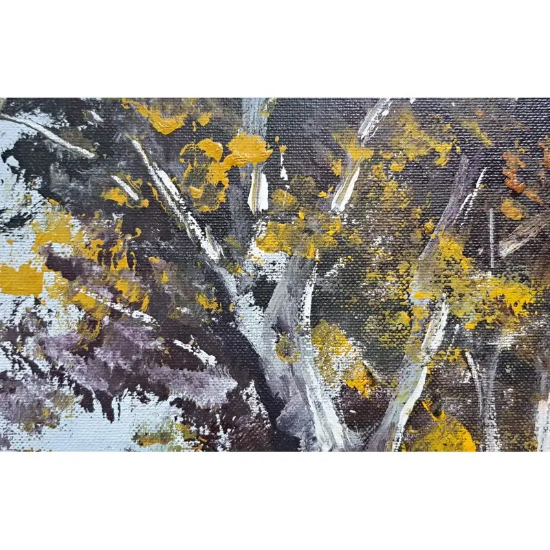 Óleo sobre tabla Albert Junyent Quinquer (1903-1976) Lago Bañolas · vista 6/9