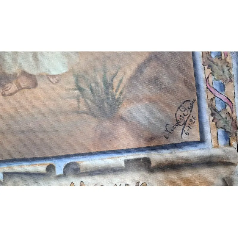 Óleo sobre tapiz, Jesús os llama, 1926 · vista 6/9