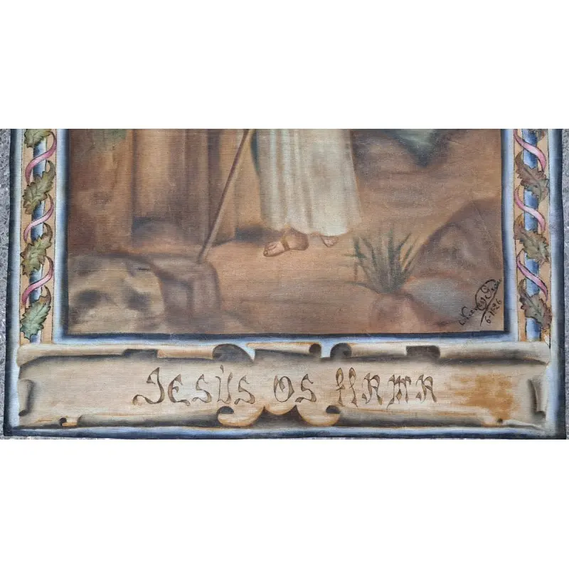 Óleo sobre tapiz, Jesús os llama, 1926 · vista 7/9