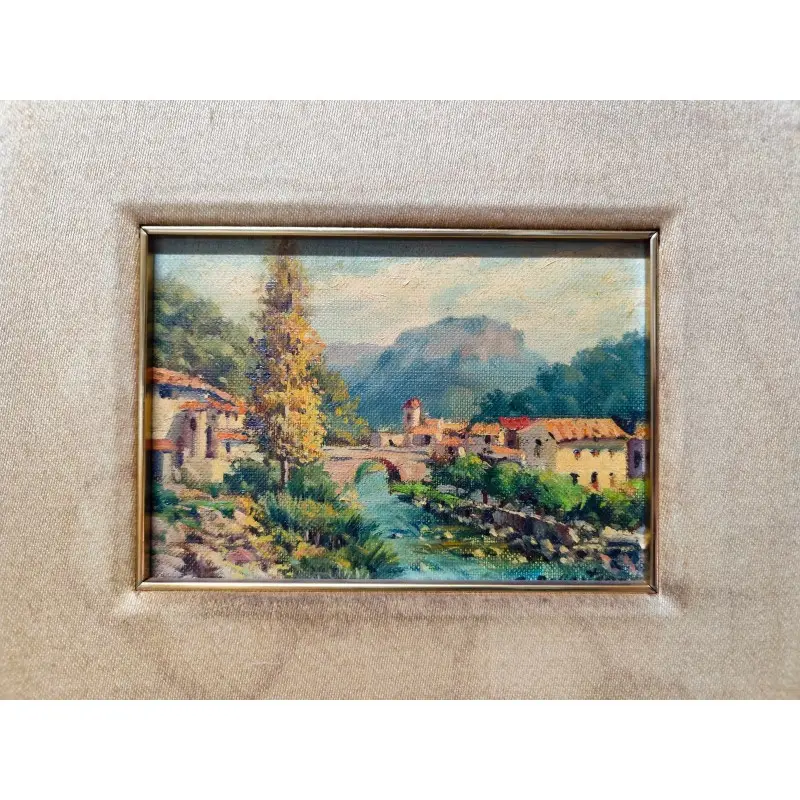 Óleo sobre tabla de Carlos Ballestero · vista 2/5