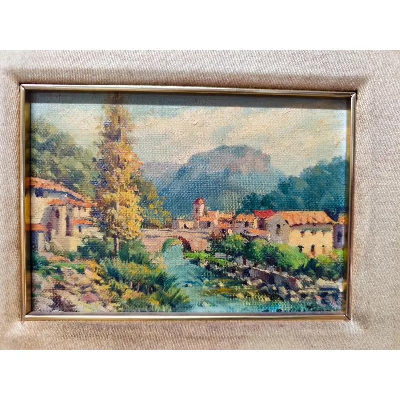 Óleo sobre tabla de Carlos Ballestero · vista 3/5