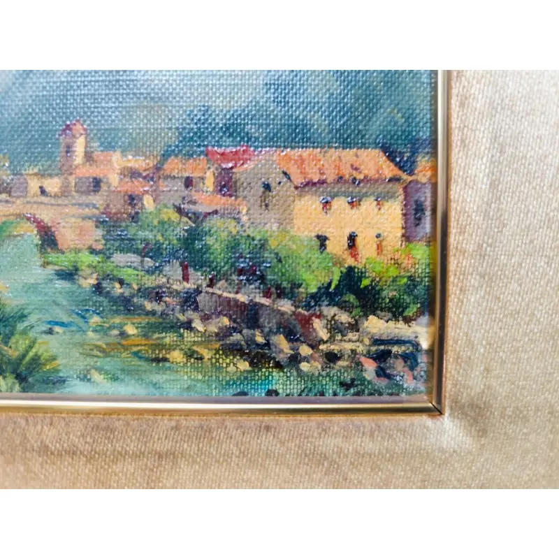 Óleo sobre tabla de Carlos Ballestero · vista 4/5