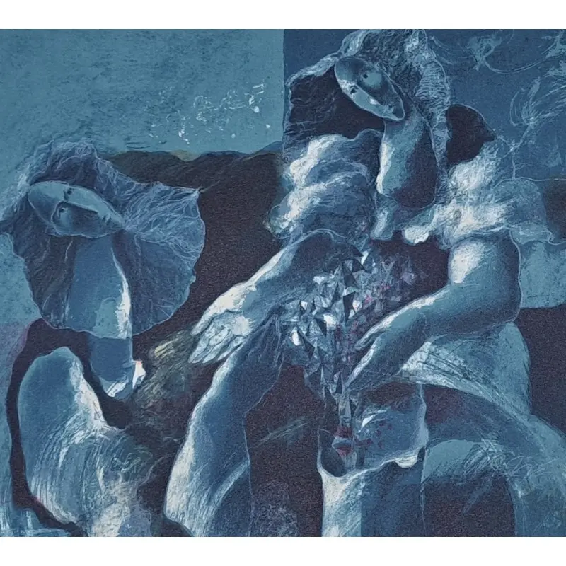 Grabado original de Josep Baqués (1931-2021) firmado y numerado a lápiz · vista 5/7