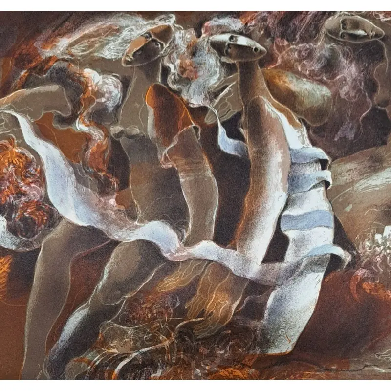Grabado original de Josep Baqués (1931-2021) firmado y numerado a lápiz · vista 3/7