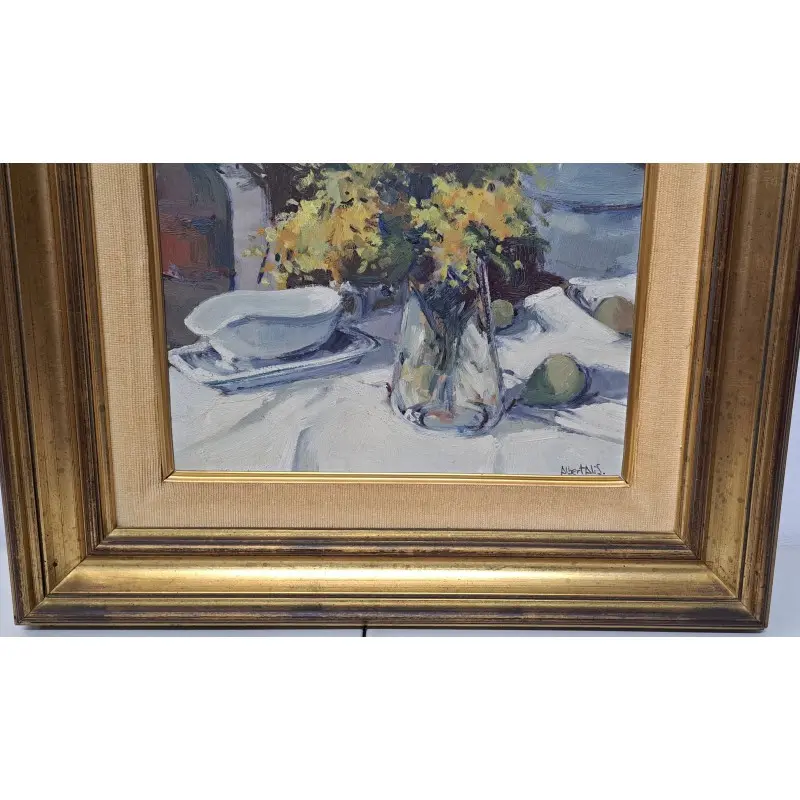 Oleo sobre tabla, Albert Alis (Mataró 1961) · vista 4/11