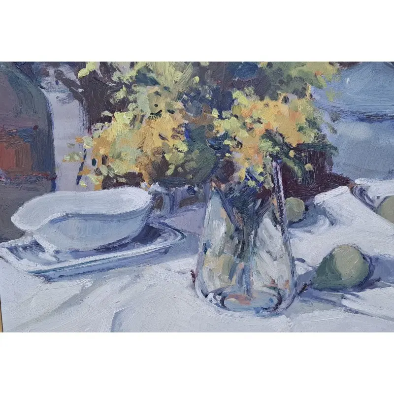 Oleo sobre tabla, Albert Alis (Mataró 1961) · vista 5/11