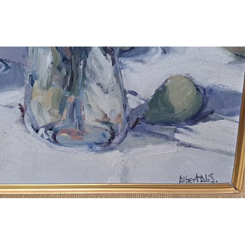 Oleo sobre tabla, Albert Alis (Mataró 1961) · vista 6/11
