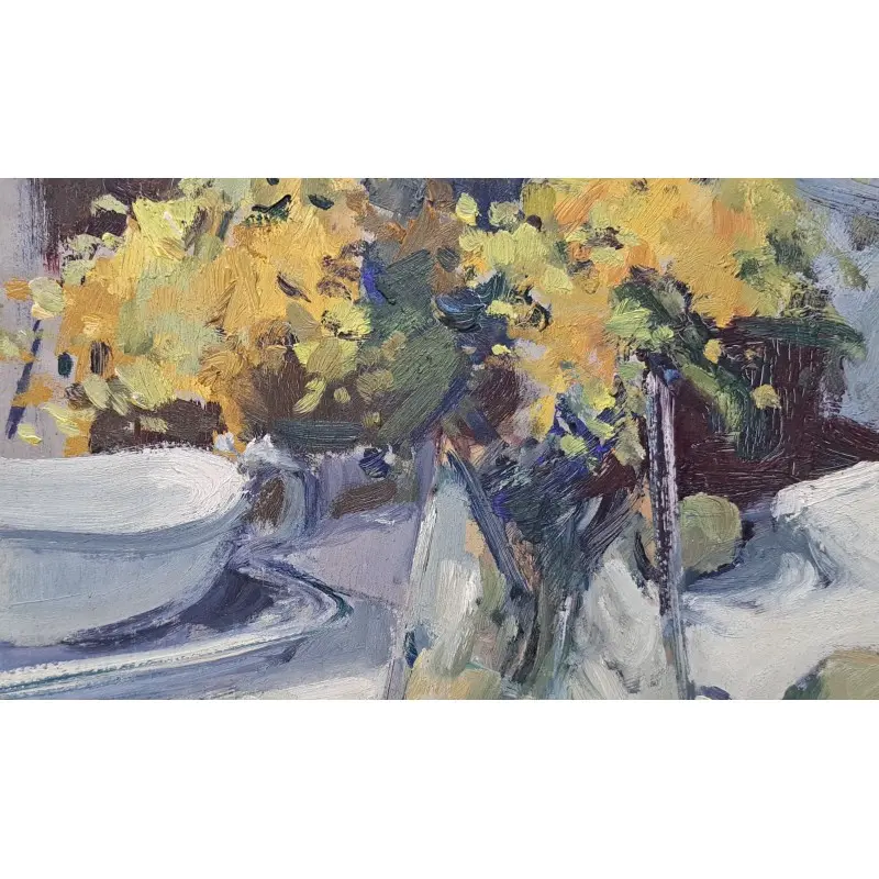Oleo sobre tabla, Albert Alis (Mataró 1961) · vista 7/11