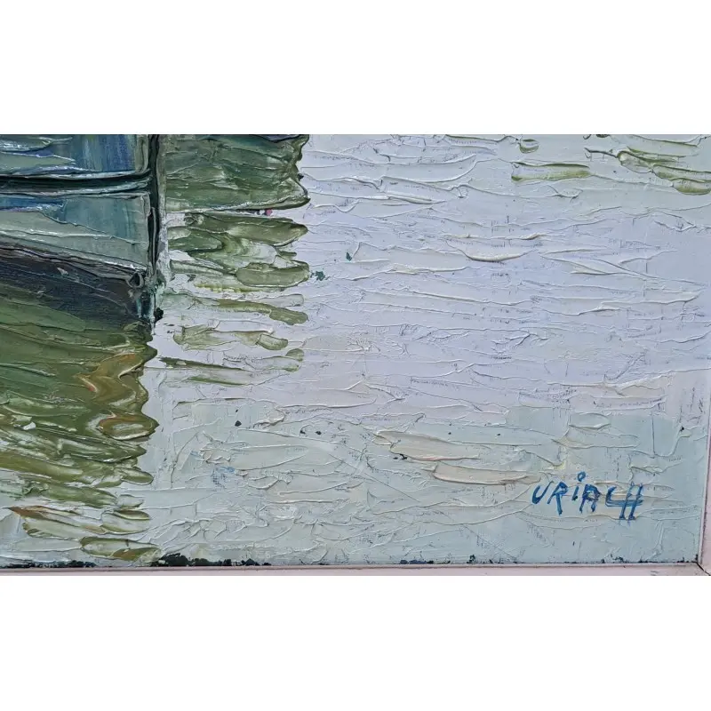 Marina de Uriach pintor Catalán del siglo XX, Oleo sobre lienzo, Siglo XX · vista 5/9