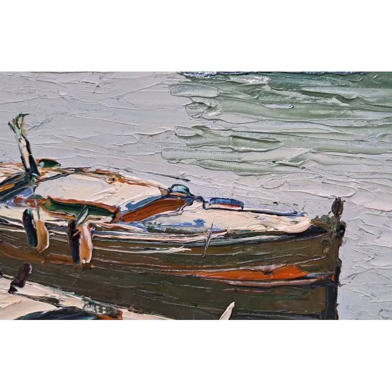 Marina de Uriach pintor Catalán del siglo XX, Oleo sobre lienzo, Siglo XX · vista 7/9
