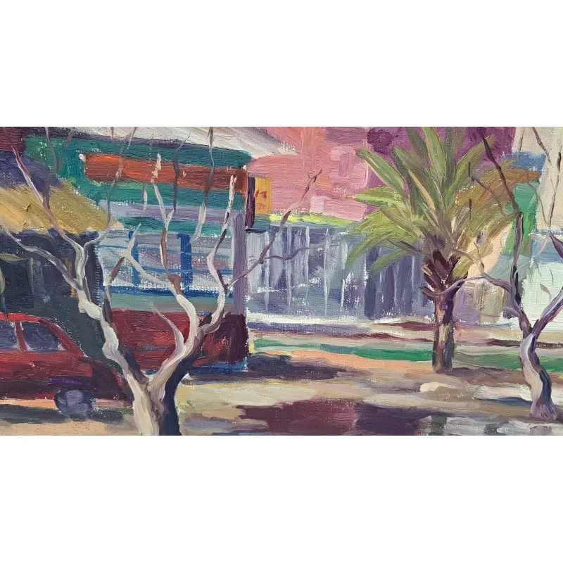 Eduard López, pintor Catalán del siglo XX, Oleo sobre lienzo año 1975, Siglo XX · vista 4/10
