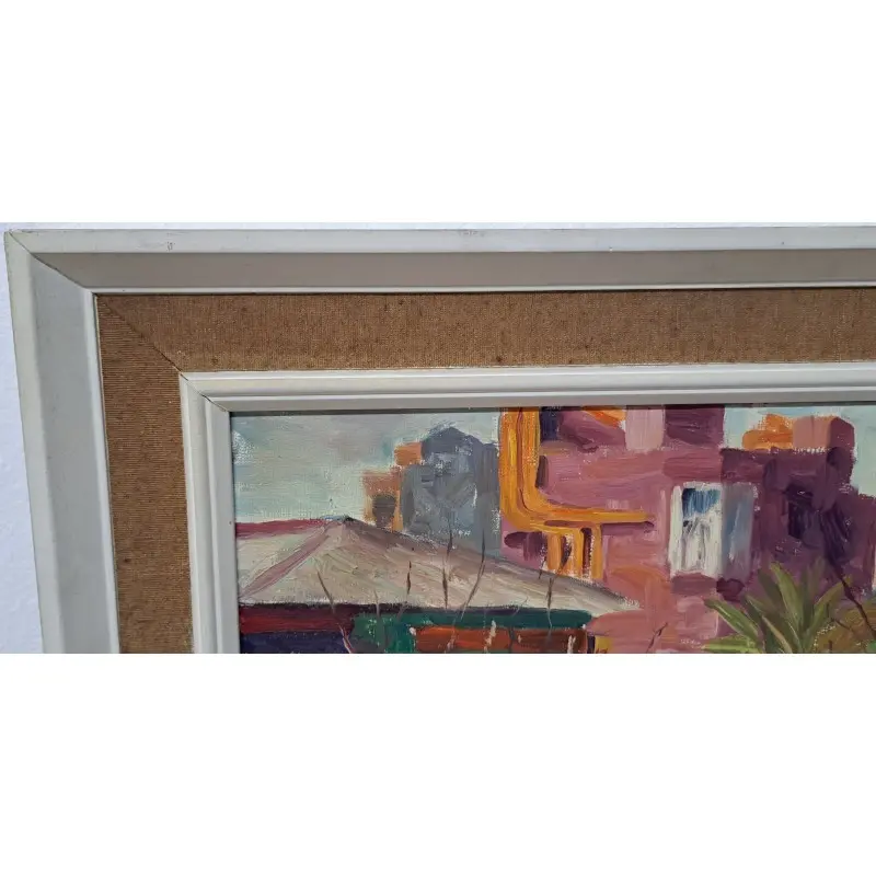 Eduard López, pintor Catalán del siglo XX, Oleo sobre lienzo año 1975, Siglo XX · vista 5/10