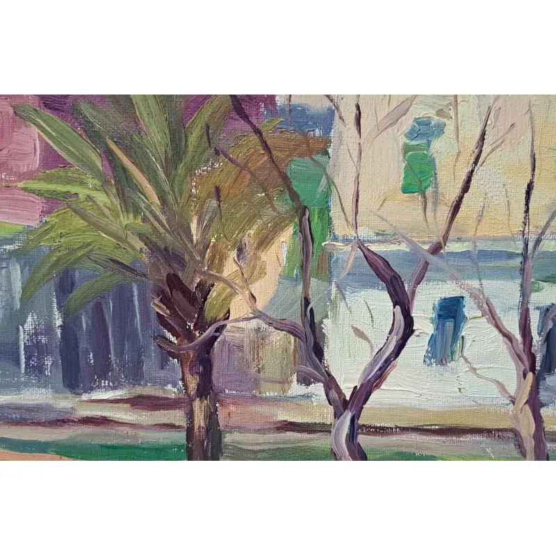 Eduard López, pintor Catalán del siglo XX, Oleo sobre lienzo año 1975, Siglo XX · vista 6/10