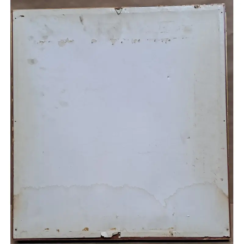 Oleo sobre tabla firmado, pintor italiano · vista 10/10