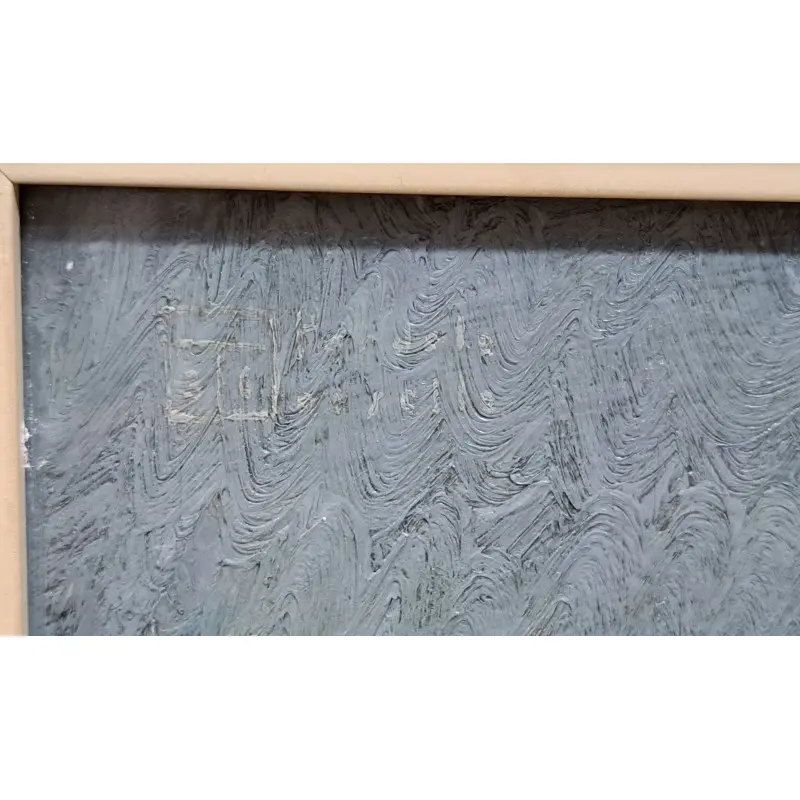 Oleo sobre tabla firmado, pintor italiano · vista 9/10