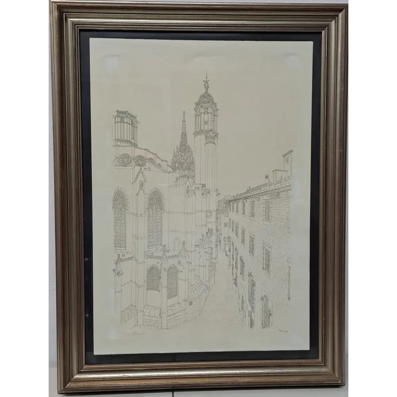 Grabado de Aurora Altisent Balmas (Barcelona 1928–2022)