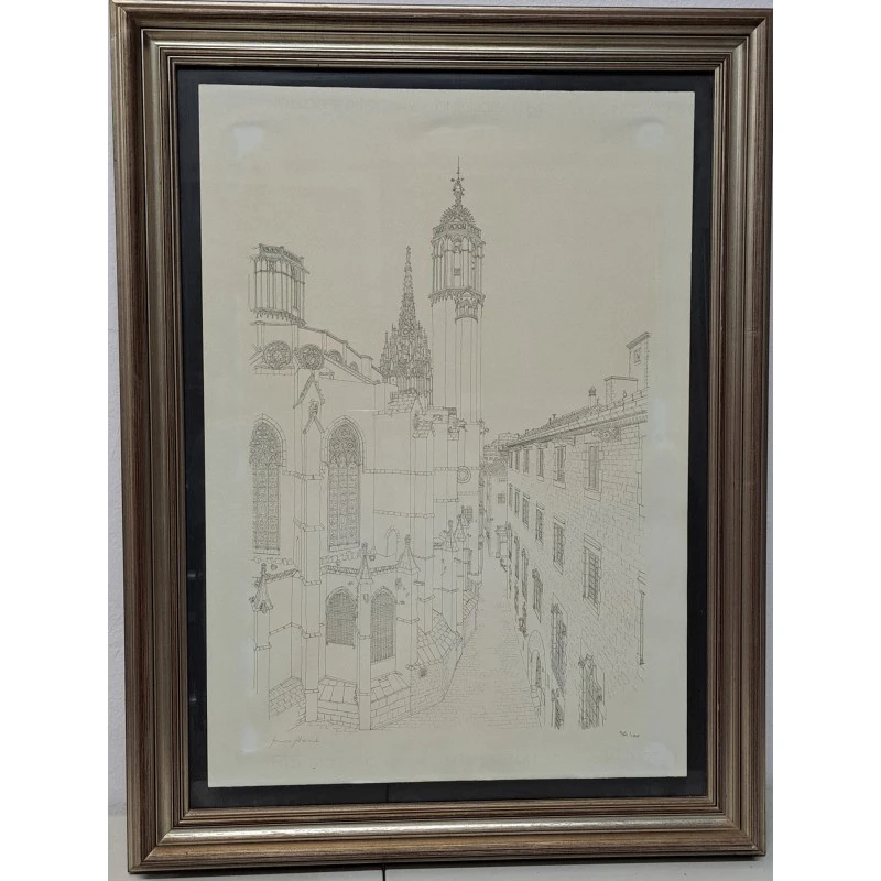 Grabado de Aurora Altisent Balmas (Barcelona 1928–2022)