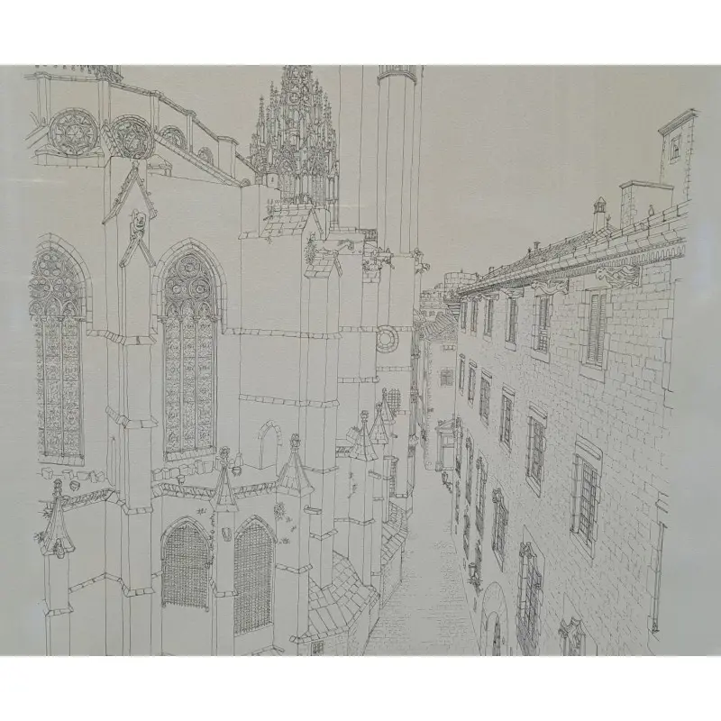 Grabado de Aurora Altisent Balmas (Barcelona 1928–2022) · vista 8/9