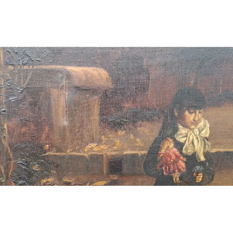 Gran Óleo Año 1889, Pere Viver Aymerich (terrassa 1872-1917) · vista 6/12