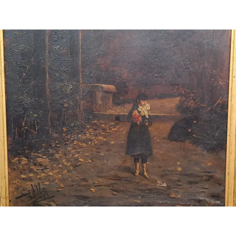 Gran Óleo Año 1889, Pere Viver Aymerich (terrassa 1872-1917) · vista 7/12
