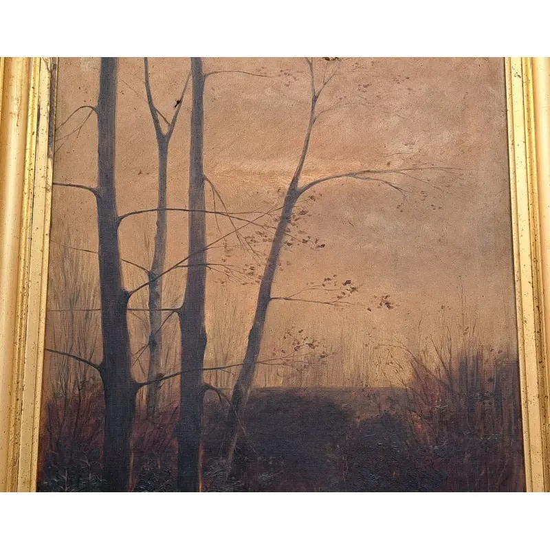Gran Óleo Año 1889, Pere Viver Aymerich (terrassa 1872-1917) · vista 8/12