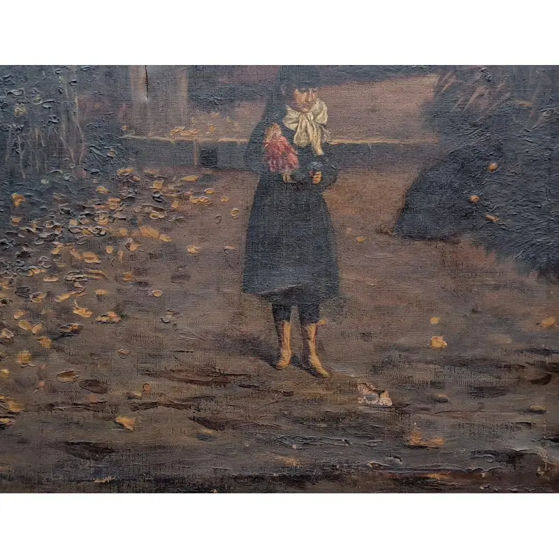 Gran Óleo Año 1889, Pere Viver Aymerich (terrassa 1872-1917) · vista 9/12