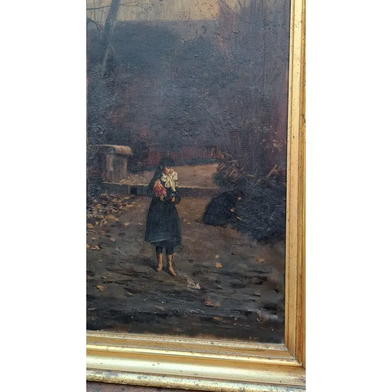 Gran Óleo Año 1889, Pere Viver Aymerich (terrassa 1872-1917) · vista 10/12