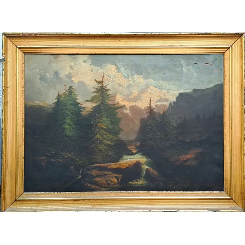 J. Carreras 1871, oleo sobre lienzo, gran tamaño