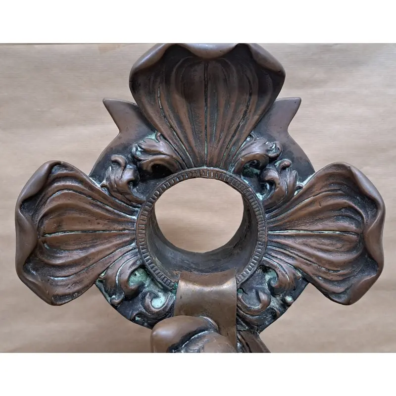 Escultura Art Nouveau en cobre, Ed Moreau, Nox, principios siglo XX, Siglo XX · vista 3/12