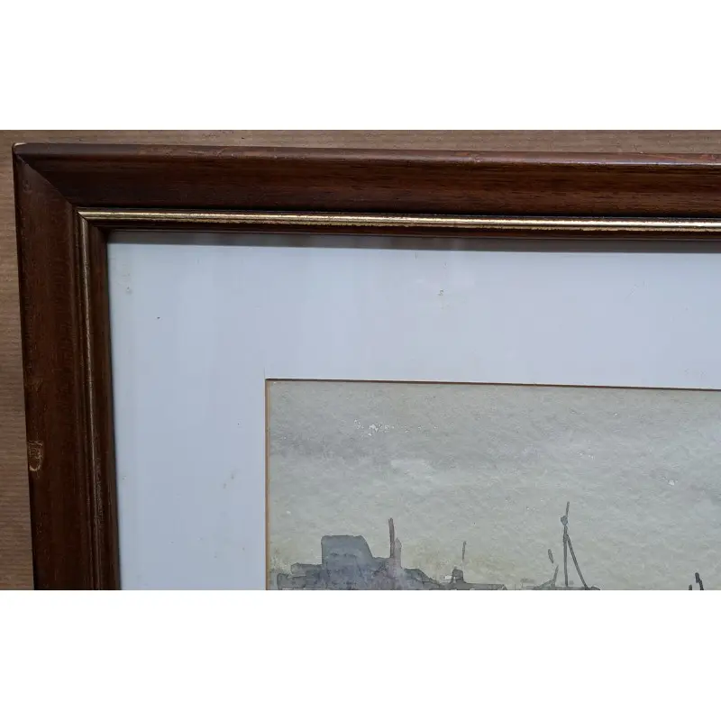 Acuarela, Marina de Carlos Ballestero (Barcelona 1942) · vista 6/10
