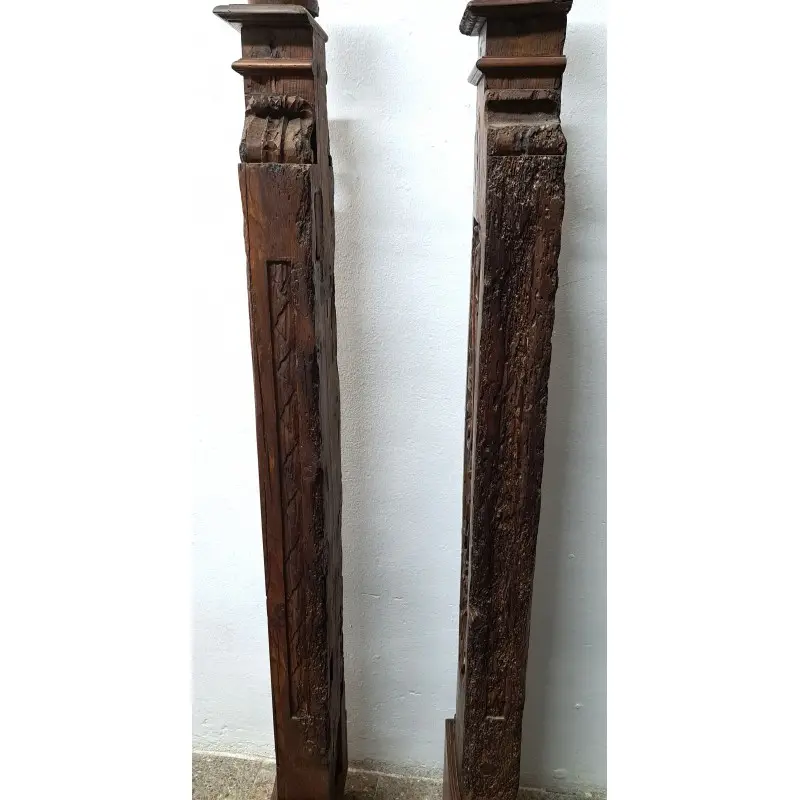 Pareja de balaustres principio de escalera, Barrocos, siglo XVII, Siglo XVII · vista 7/10