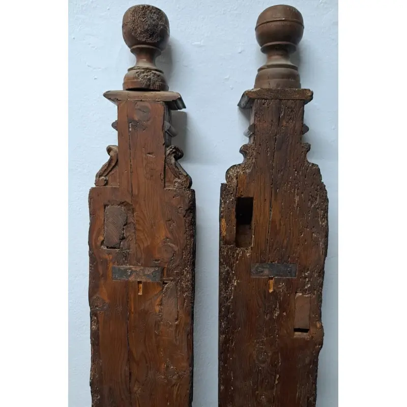 Pareja de balaustres principio de escalera, Barrocos, siglo XVII, Siglo XVII · vista 9/10