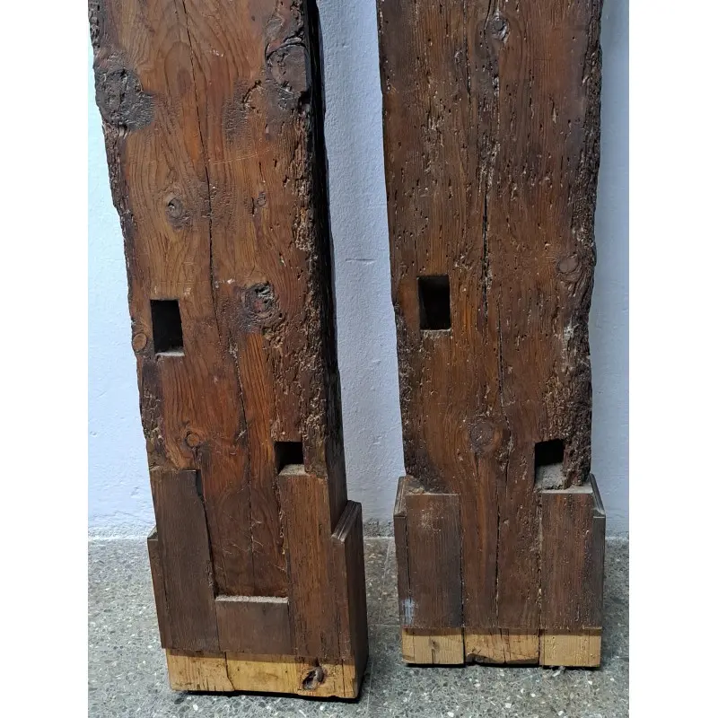 Pareja de balaustres principio de escalera, Barrocos, siglo XVII, Siglo XVII · vista 10/10