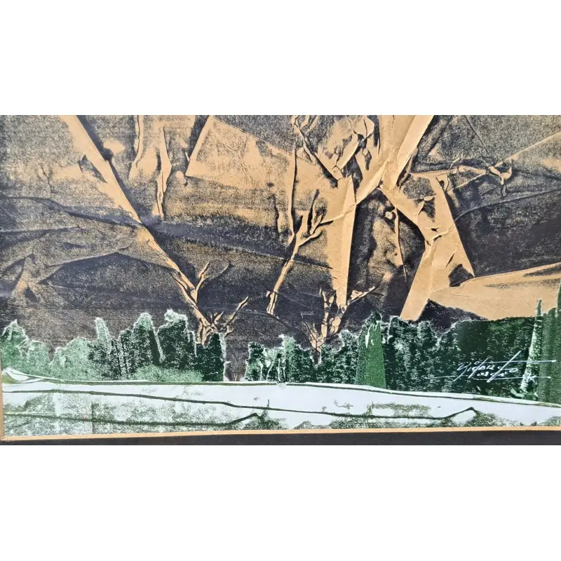 Composición mixta de Ricard Jordà (Mataro 1943) · vista 8/12