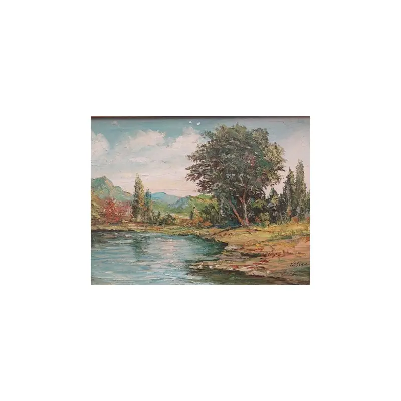 Oleo sobre lienzo Enrique Koscaya (1901-1970) · vista 3/7