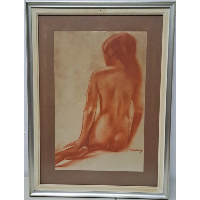 Dibujo, Santiago Estrany i Castany (Mataró 1923–2013) hijo de Rafael Estrany