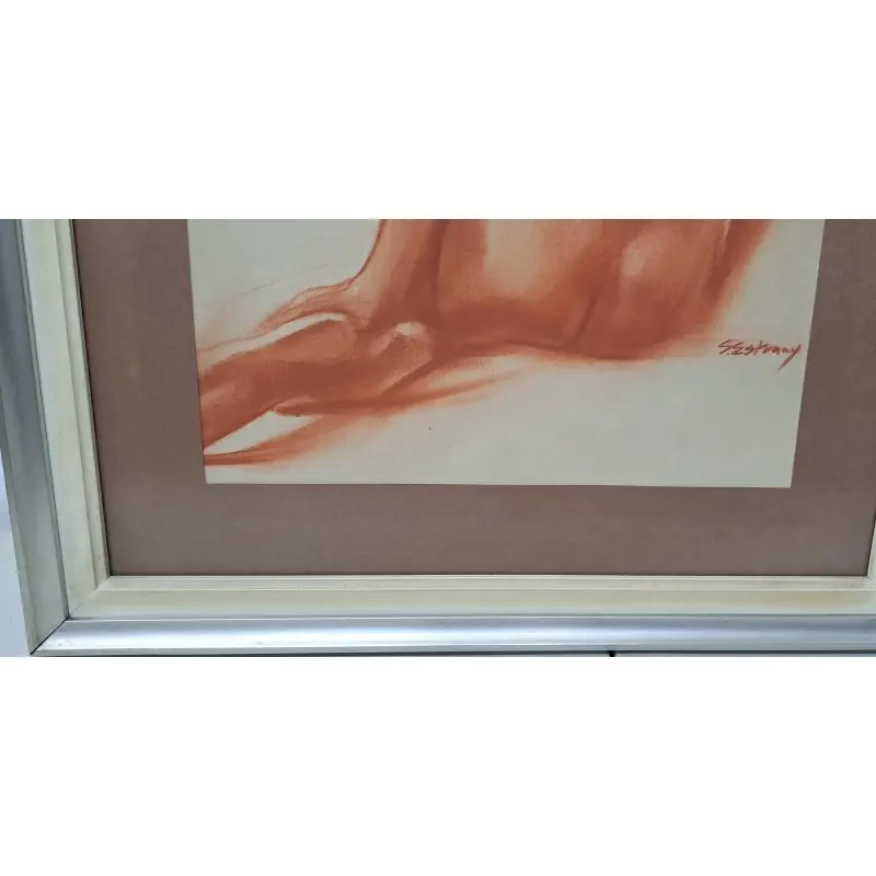 Dibujo, Santiago Estrany i Castany (Mataró 1923–2013) hijo de Rafael Estrany · vista 7/10