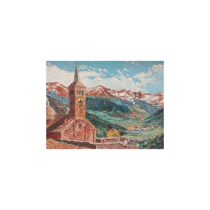 Oleo sobre lienzo Enrique Koscaya (1901-1970) · vista 3/5