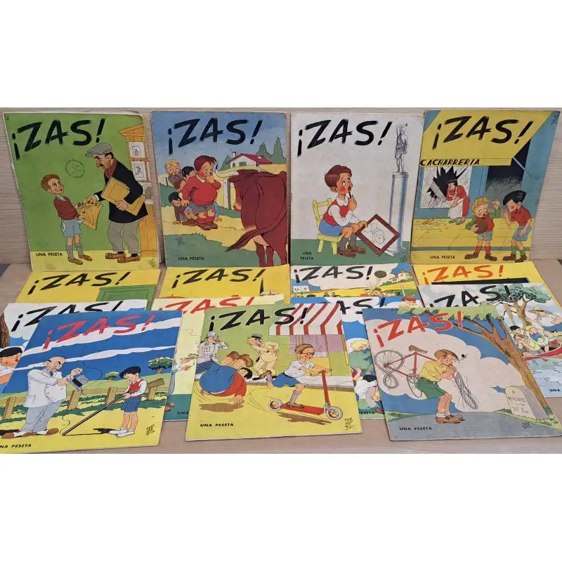 Colección revista Zas Acción Católica números 1 al 16 falta el 2 edición 1945