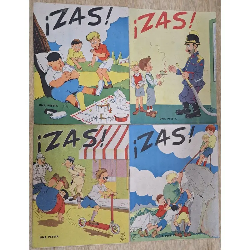 Colección revista Zas Acción Católica números 1 al 16 falta el 2 edición 1945 · vista 4/9