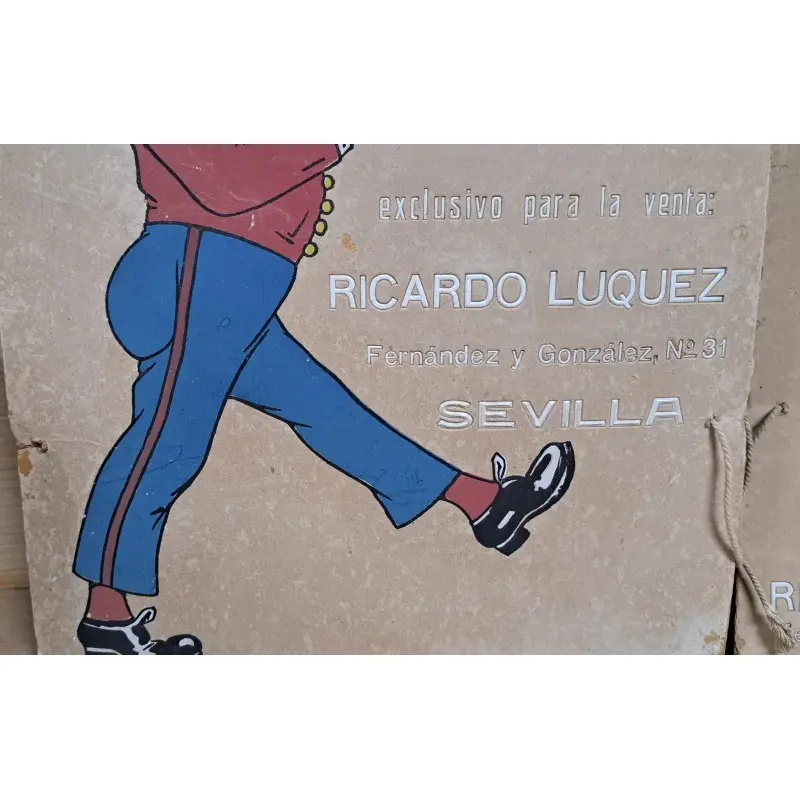 Amontillado fino “La Última Carta” Juan P. Luque Sanlúcar de Barrameda, años 30 · vista 5/9
