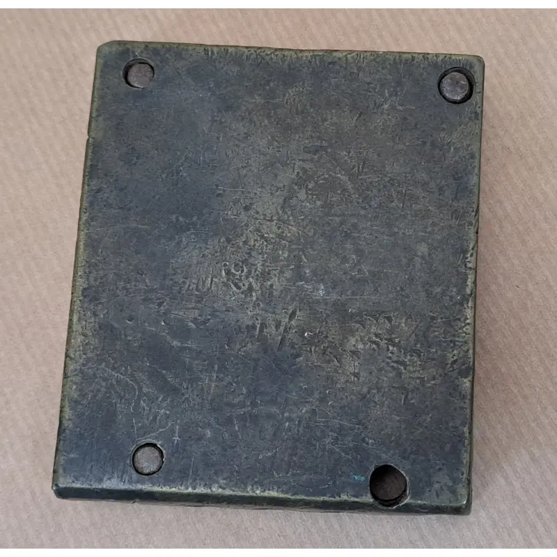 Molde antiguo de bronce para hacer balas de plomo siglo XIX, Siglo XIX · vista 7/9