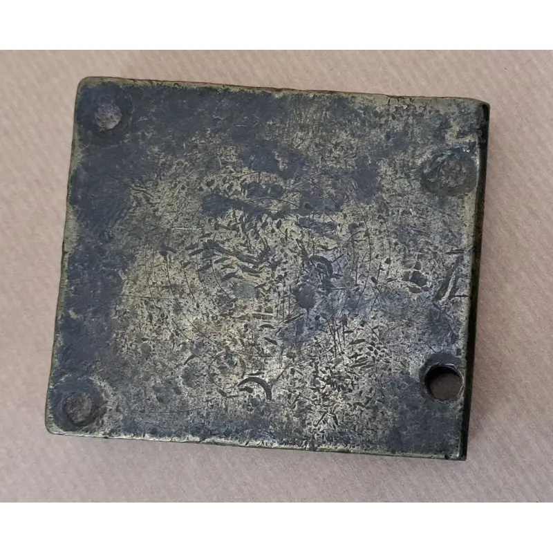 Molde antiguo de bronce para hacer balas de plomo siglo XIX, Siglo XIX · vista 8/9