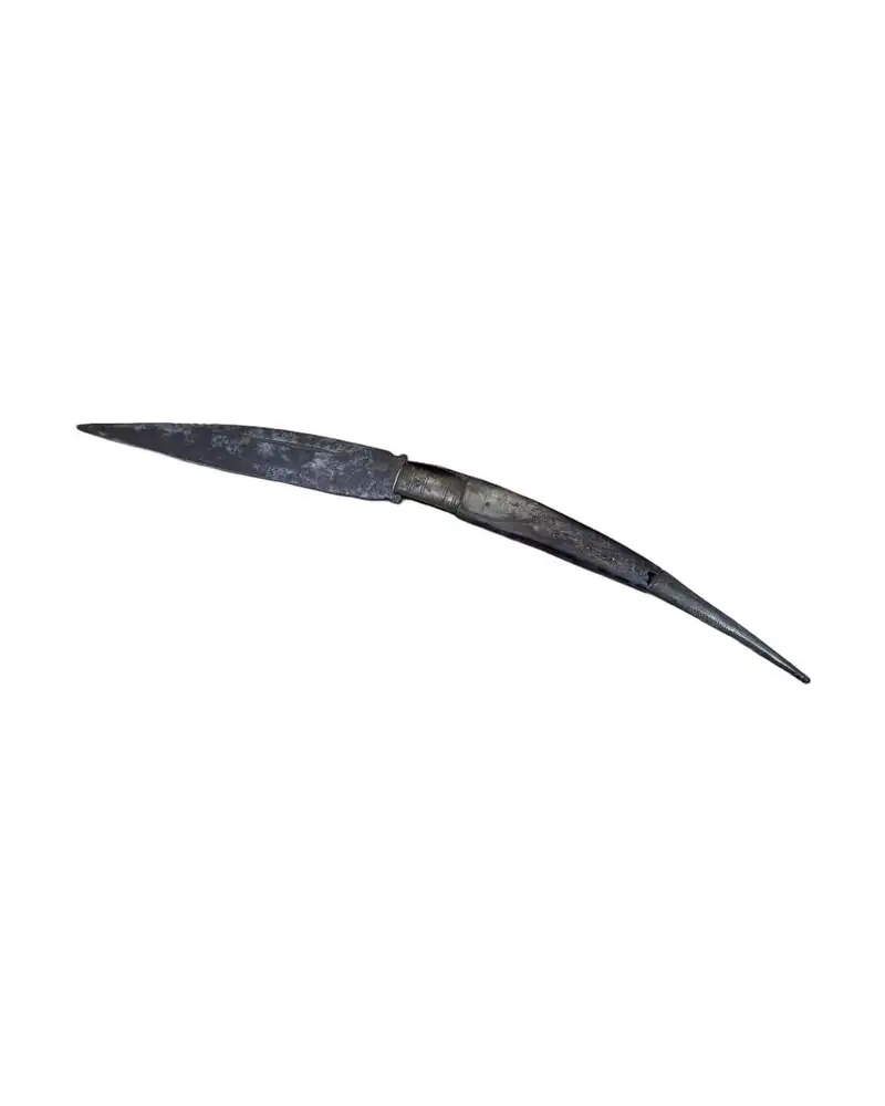Navaja española de respeto Siglo XVIII - XIX pieza de gran formato 43 cm