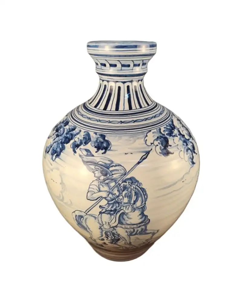 Gran jarra de cerámica de Talavera , 51 cm de altura