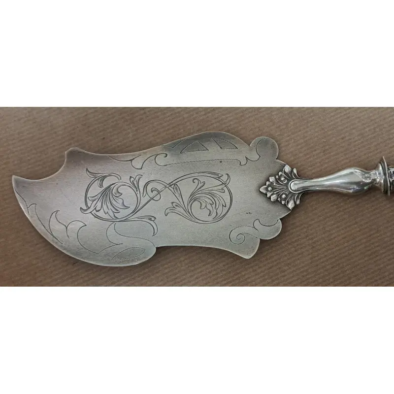Pala de servir modernista, plata de 800, 98 gramos · vista 5/11