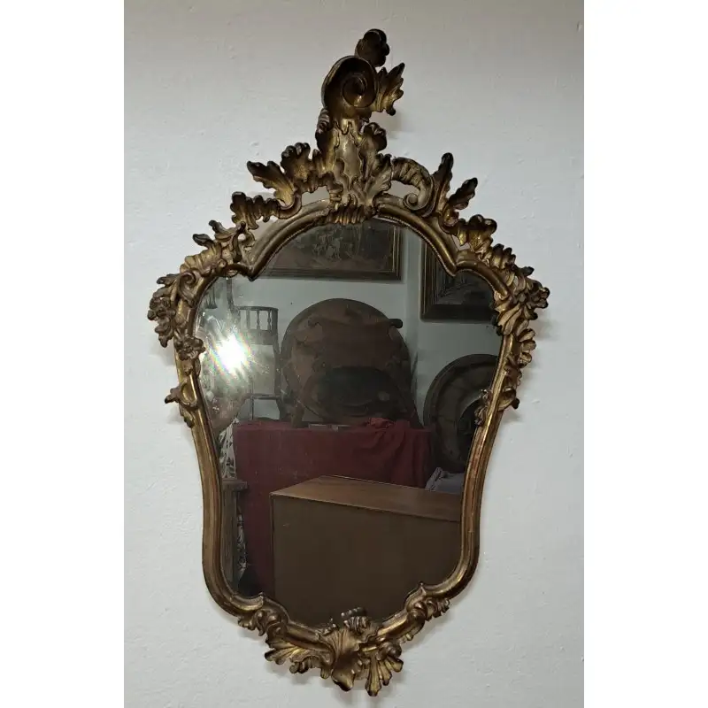 Cornucopia Talla de Madera Policromada Principios Siglo XX