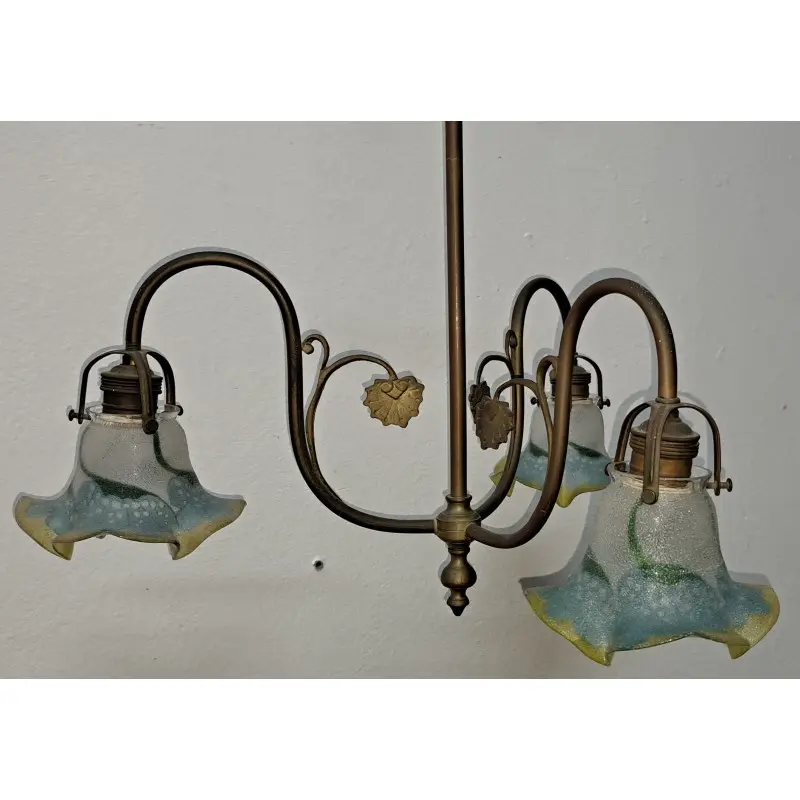 Lámpara Modernista en Bronce · vista 2/9