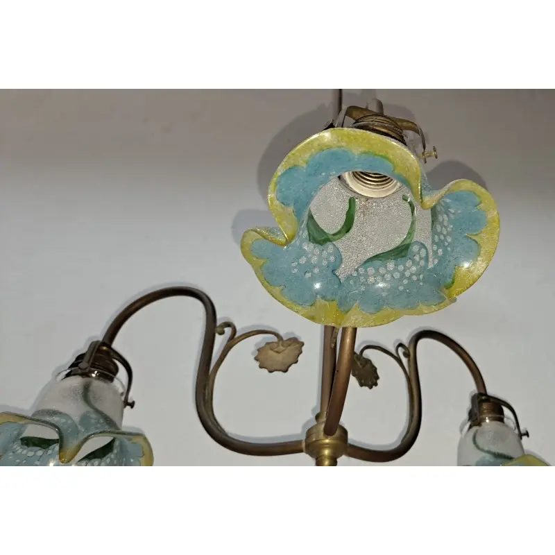 Lámpara Modernista en Bronce · vista 7/9