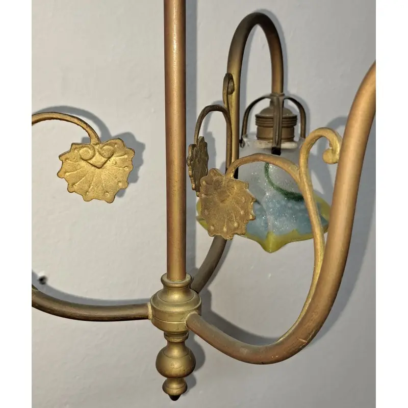 Lámpara Modernista en Bronce · vista 9/9